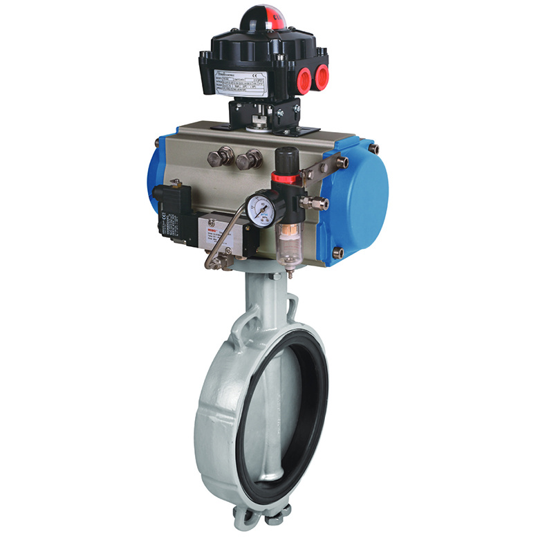 WJ Series Rubber Lined Butterfly Valve