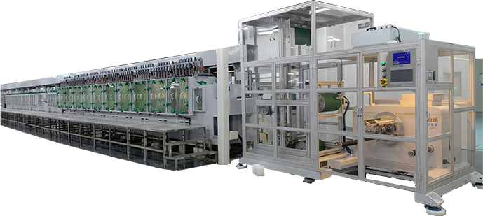 QFN/high-precision integrated circuit lead frame etching integrated production equipment
