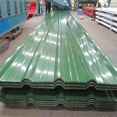 Color coated corrugated roofing sheet