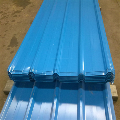 Color coated corrugated roofing sheet