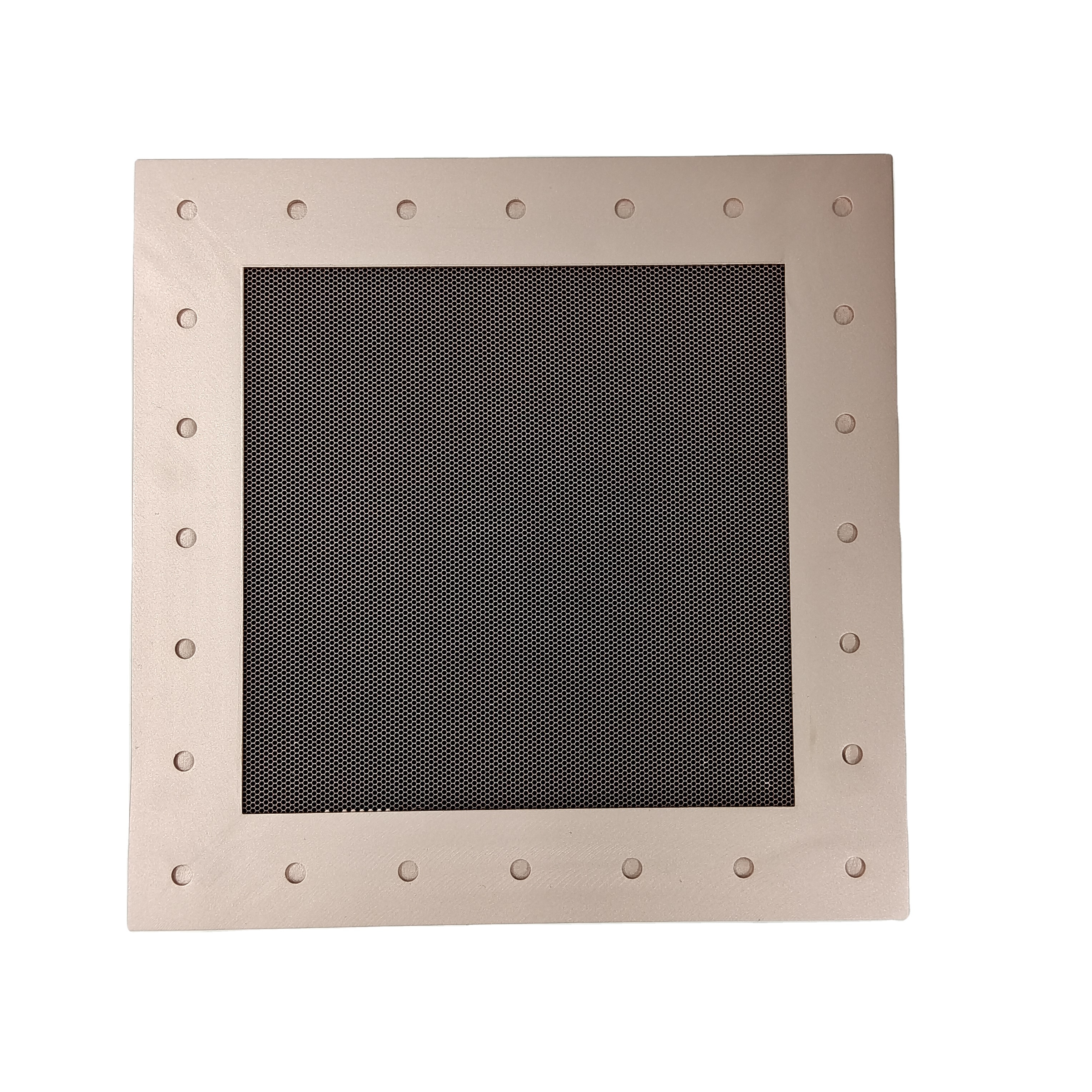 EMI Shielded Honeycomb Vent | Stainless Steel Airflow Panel | Custom Sizes
