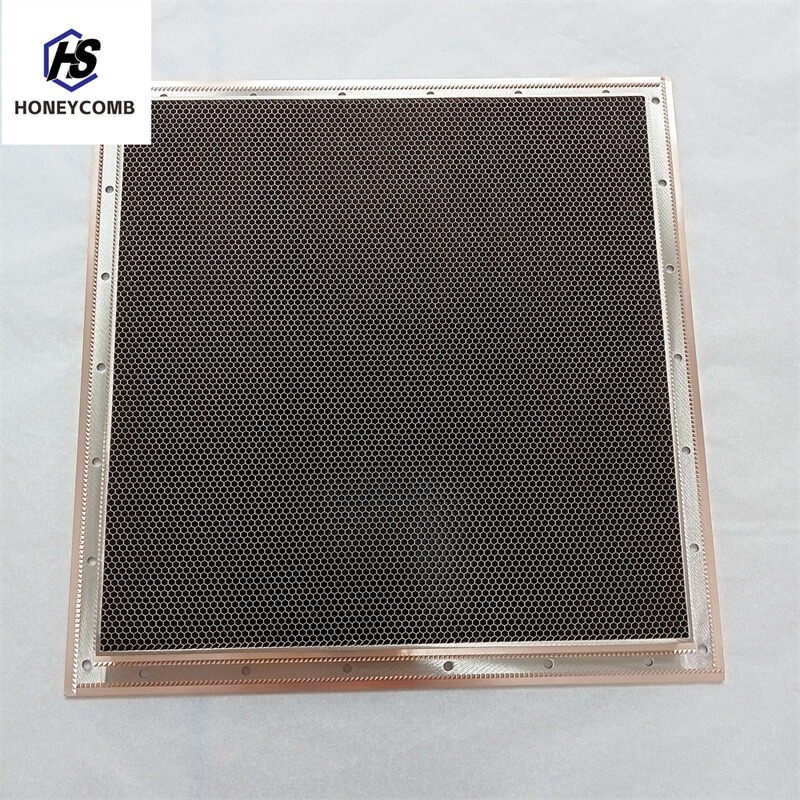 High temperature vacuum brazing shielded vent