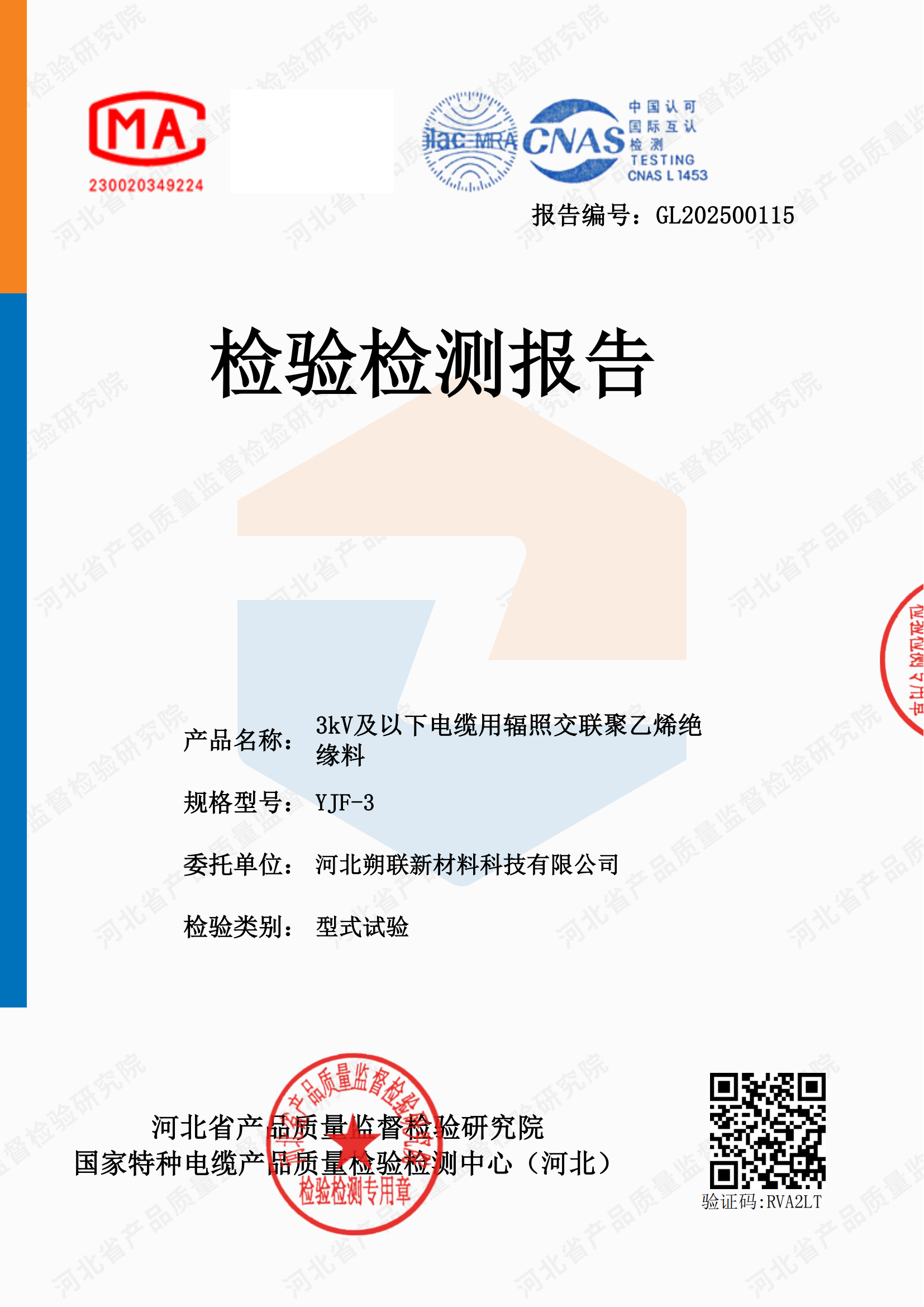 25年辐照形式检测报告