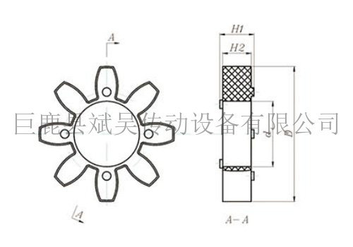 GR星型彈性聯軸器緩沖墊