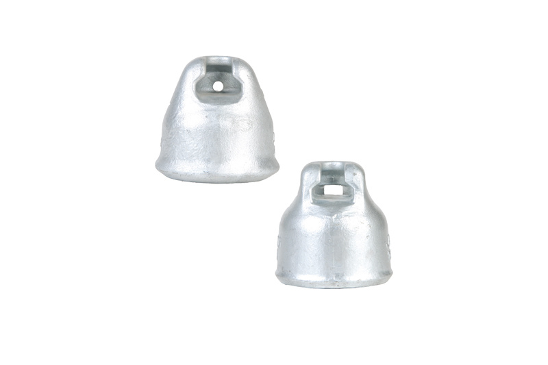 Cap for porcerlain insulator -Socket type