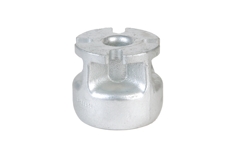 Base for post insulator -Grooved type