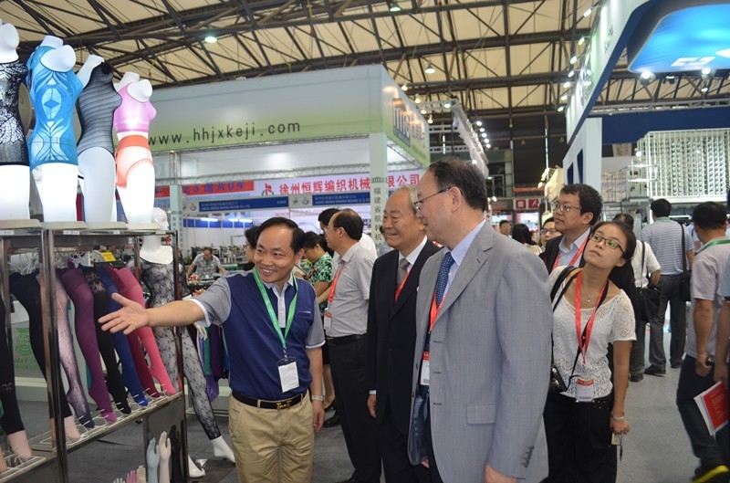 2014年五洋纺机参加上海纺机展