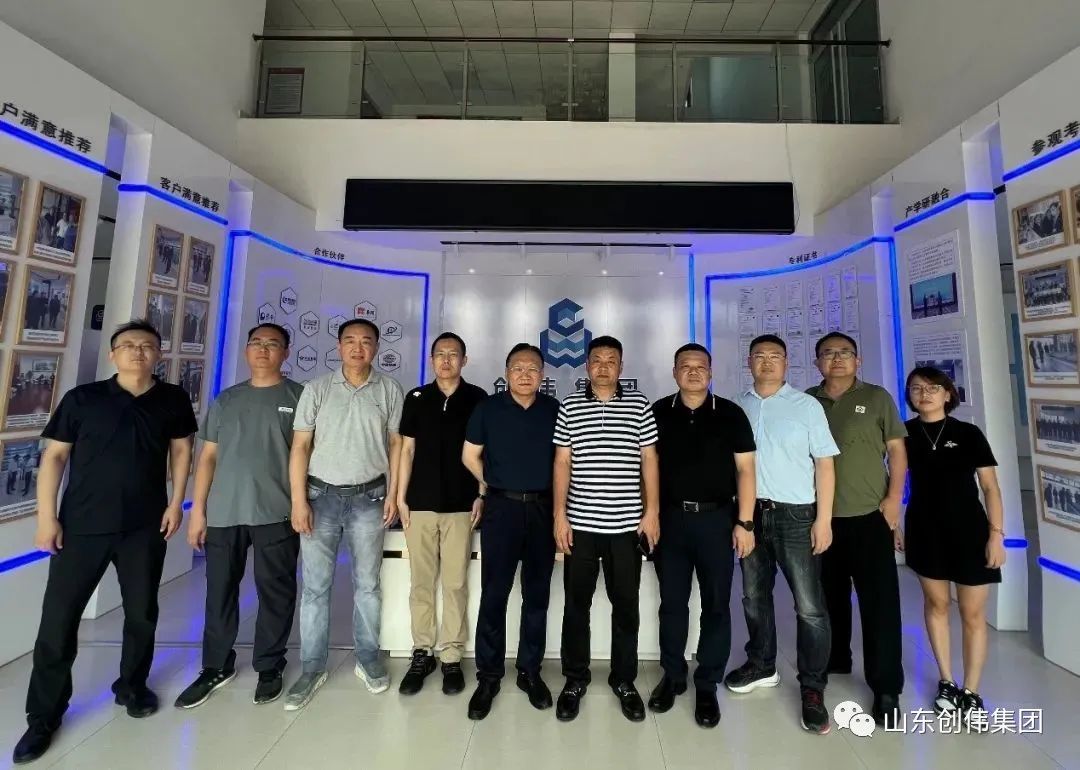 中国建筑材料工业规划研究院专家团队来我公司考察调研！