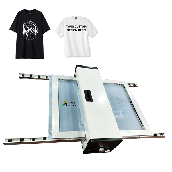 T-shirts Digital Silk Screen Plate Maker Clothes Screen Printing Machine Amydor 550A