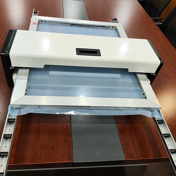 Máquina de serigrafía para cubierta de cuaderno de libros, fabricante de placas de pantalla Amydor 550A