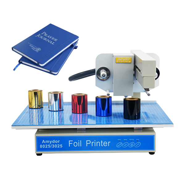 Impresora de lámina caliente digital para cubierta de cuaderno de industria gráfica