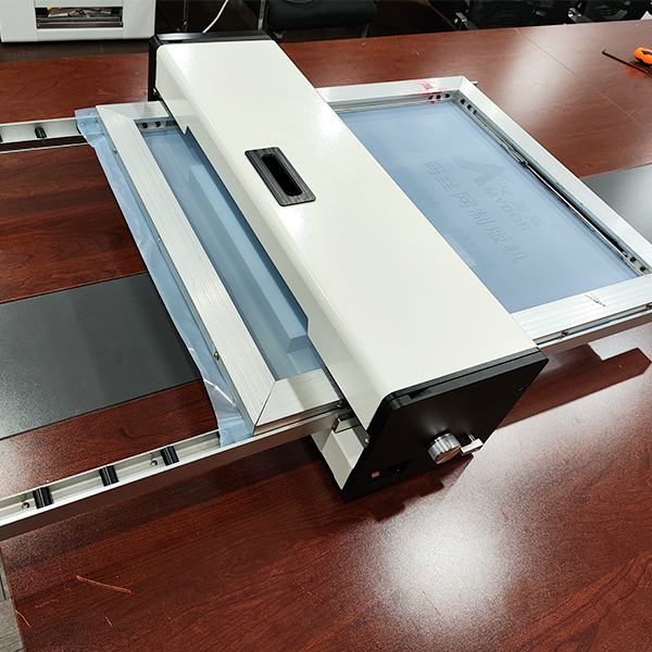 Máquina de serigrafía para cubierta de cuaderno de libros, fabricante de placas de pantalla Amydor 550A