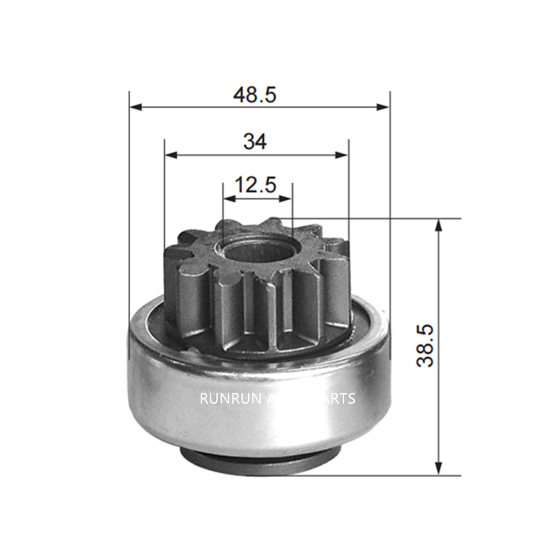 Engranaje de arranque del motor 11T Bendix para OPEL 18311 23312AA300