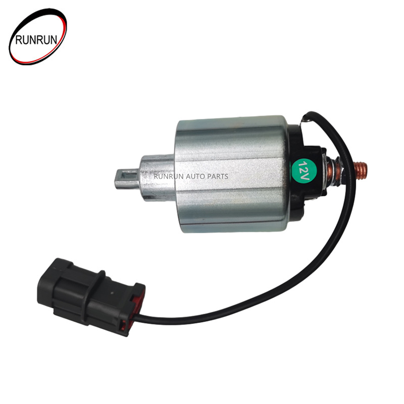 Interruptor de solenoide de 3 terminales de 12V para arrancadores Hitachi DD PMGR 66-8123 ZM-713 211437506