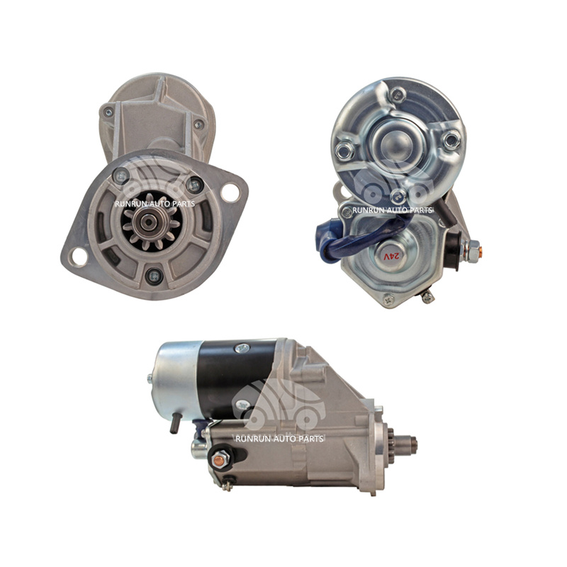 MOTOR DE ARRANQUE AUTOMÁTICO 24V 4.5KW 11T CW PARA HITACHI ZX160W Isuzu 4BG1TCG03 024000-3121 0240003120 8972202970 8972202971 19870N