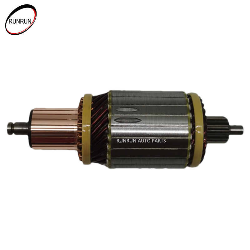 Eje del armadura del motor de arranque eléctrico 24V utilizado en la serie 261 333410 2004015007