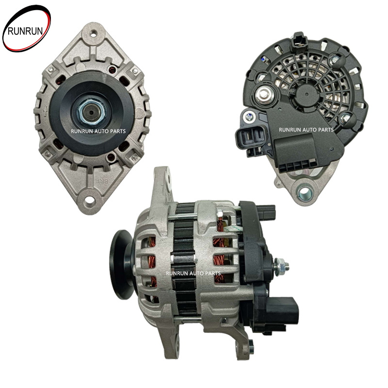 Alternador de generador de excavadora de 12V 80A para motores YANMAR, motor LG80 129908-77200 12990877210
