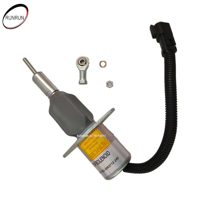Solenoide de apagado de combustible para KOMATSU PC300-7, solenoide de parada 6743-81-9141 4063712