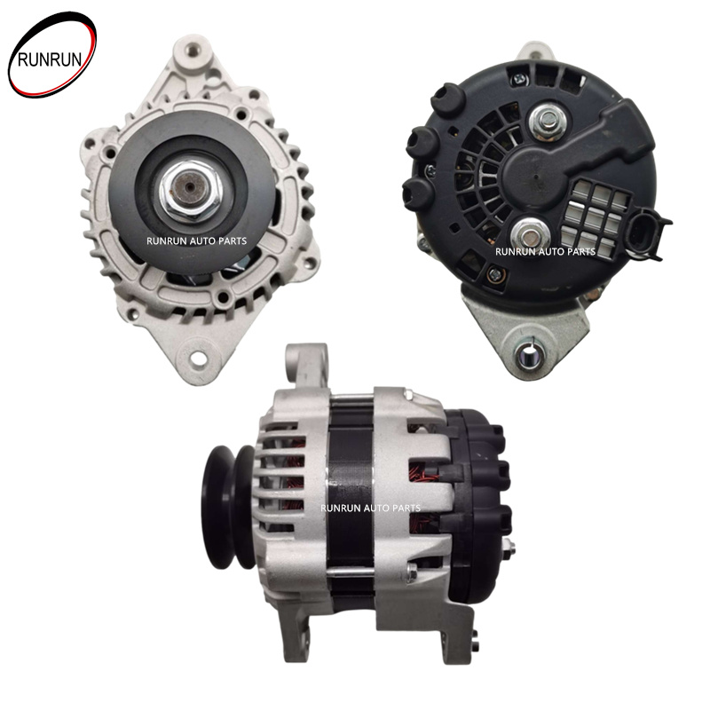 Alternador de excavadora de 12V 85A para piezas del motor Doosan DX55 300901-00070 30090100070