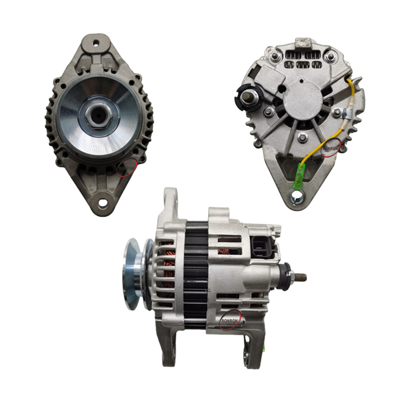 Alternador de excavadora de 12V 80A para retroexcavadora KOMATSU WB140 12391077210 LR180763 4TNV98-GGEA