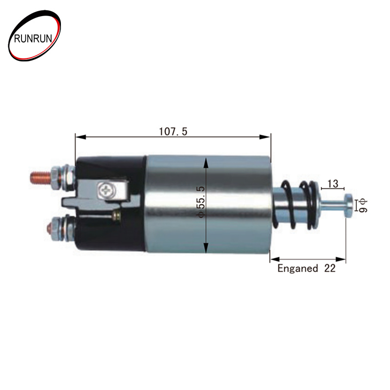 Interruptor de solenoide de 24 V para motor de arranque 6D17 6D31 6D34 M008T97171