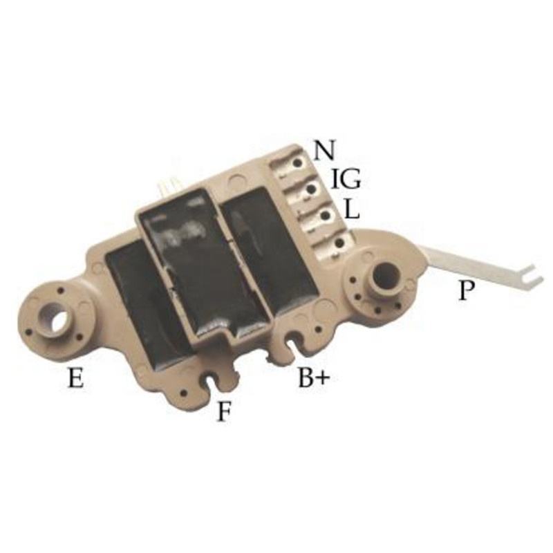 Regulador de voltaje del alternador VR-2005-102B para KOBELCO SK200-8 27700-1810 23500-99109 233493
