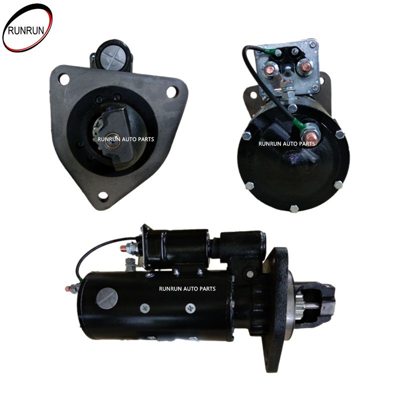 Motor de arranque automático de 24V 11T para excavadoras Komatsu D150 motor 6D155 6008132711 0210002310 03517020270