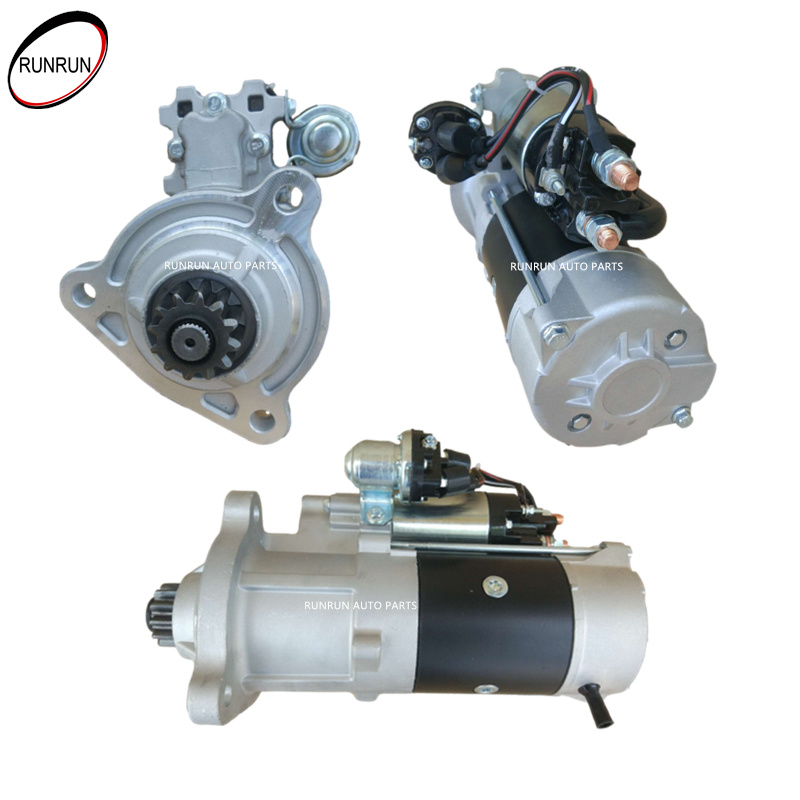 Arrancador de motor 24V 7.5KW 12T para KAMAZ Cummins 100500646 M105R3004SE 4942446 12080281