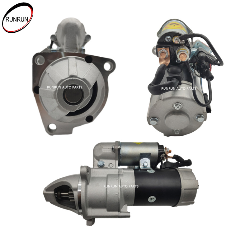 Partes del motor del excavador 24v motor de arranque para ISUZU 6BD1 6BB1 4BD1 0-23000-1031 0-23000-1033 1-81100-189-1