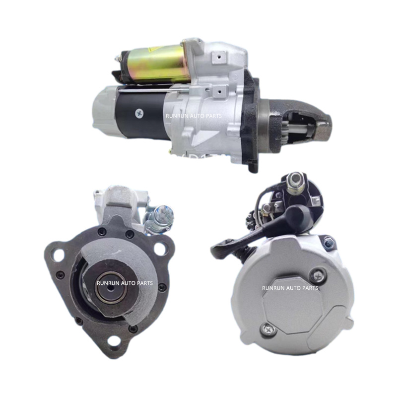 MOTOR DE ARRANQUE DE 24V 11KW 11T PARA EXCAVADORA KOMATSU CUMMINS QSK23 PC1250-7 600-813-3963 6008133963 03517020510