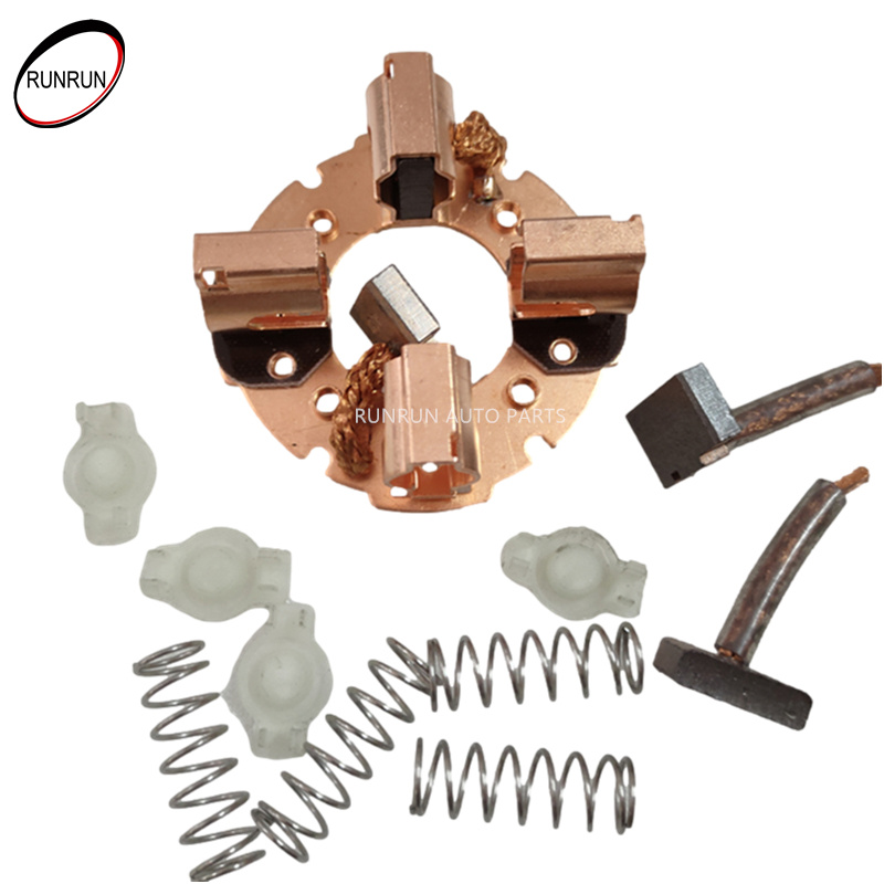 Soporte de escobilla de carbono del motor de arranque para arranque Iskra de 12V original IS1073 16908752