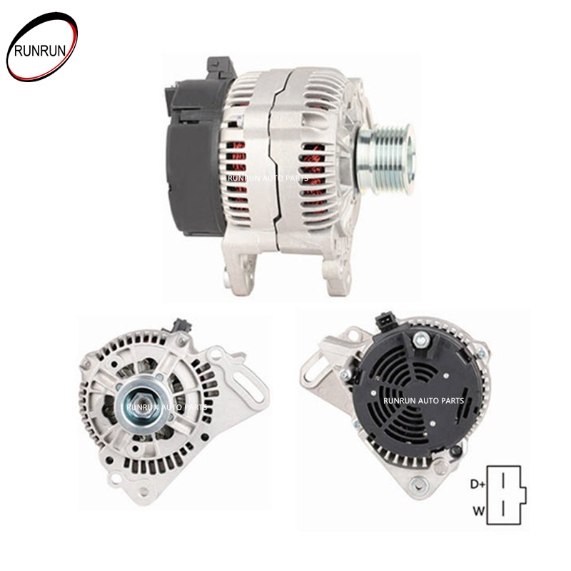 Alternador de auto 12V 90A para SKODA Felicia CA740IR 0120485036 0120335010 0123114005