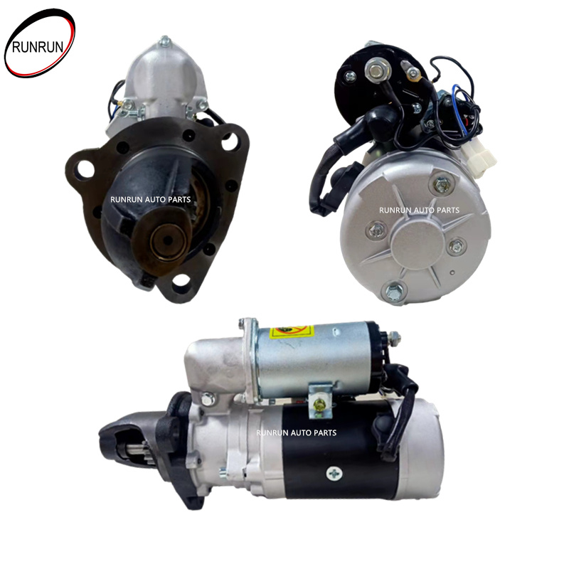 Motor de arranque de 24V 11KW 12T para excavadoras KOMATSU SA6D140 S6D125 S6D140 PC500 PC400-6 600-813-4311 6008134311
