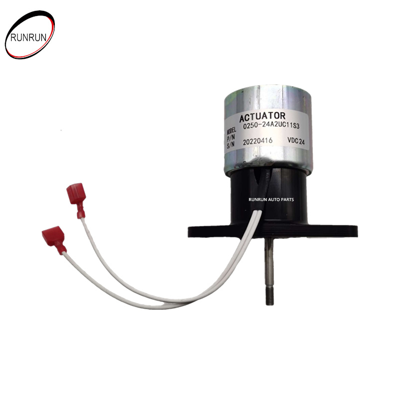 Válvula solenoide 0306-5465 para motor Cummins X3.3 ONAN C33D5 C38D5 C30D6 C35D6