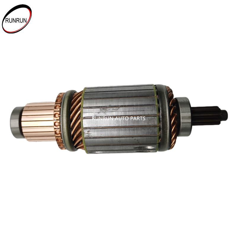 Armadura de arranque de 24V de alta calidad 1811210620 para KOMATSU 128U1