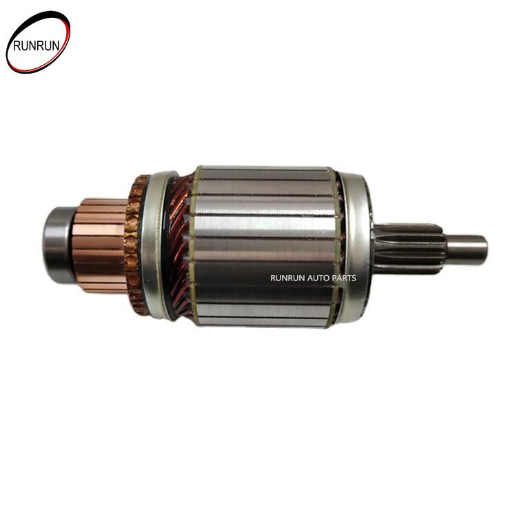 Armadura del motor de arranque de 24V para Mitsubishi serie 4D33 IM3095 M105X43771 ME701492