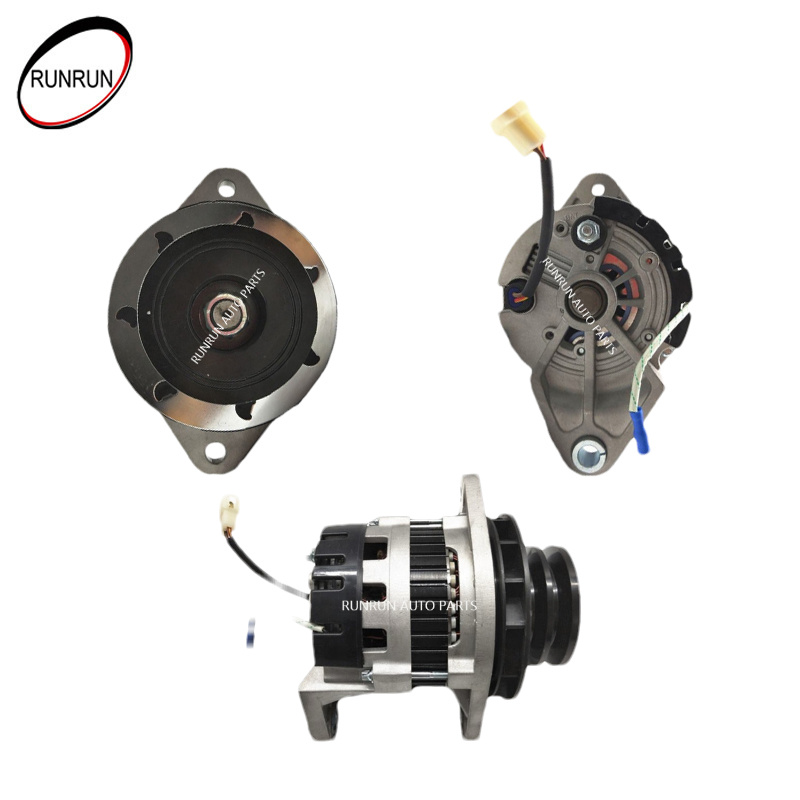 Alternador de excavadora 24V 45A para DAEWOO DOOSAN D1146T 300901-00007 HY171IR 300901-00007A