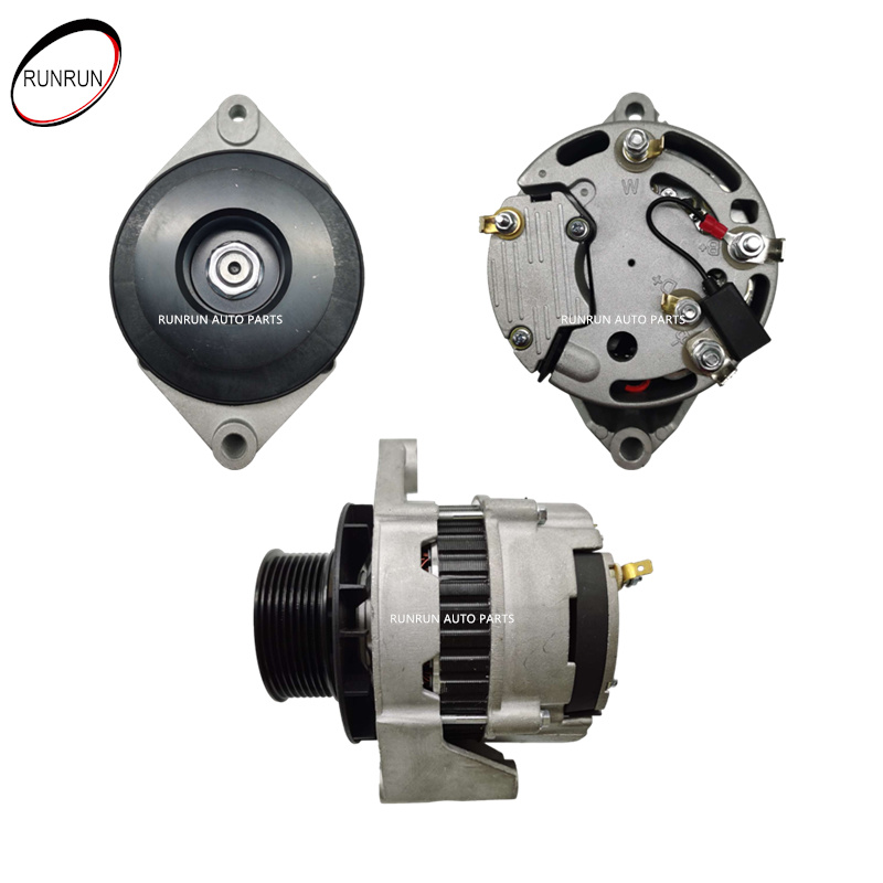 Generador alternador de 24V 55A con polea para motor diésel Perkins Jcb 400066021491 108026 66021491