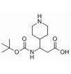 3-(N-Boc-氨基)-3-(4-哌啶)丙酸
