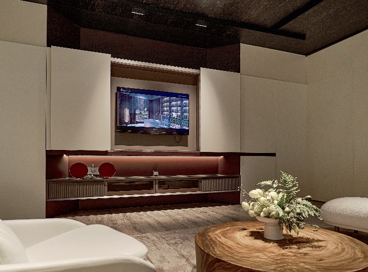 TV Wall Background
