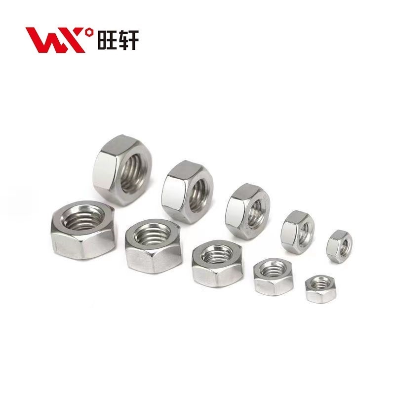 Wholesale Stainless Steel SS201 SS304 SS316 Hexagonal Nut