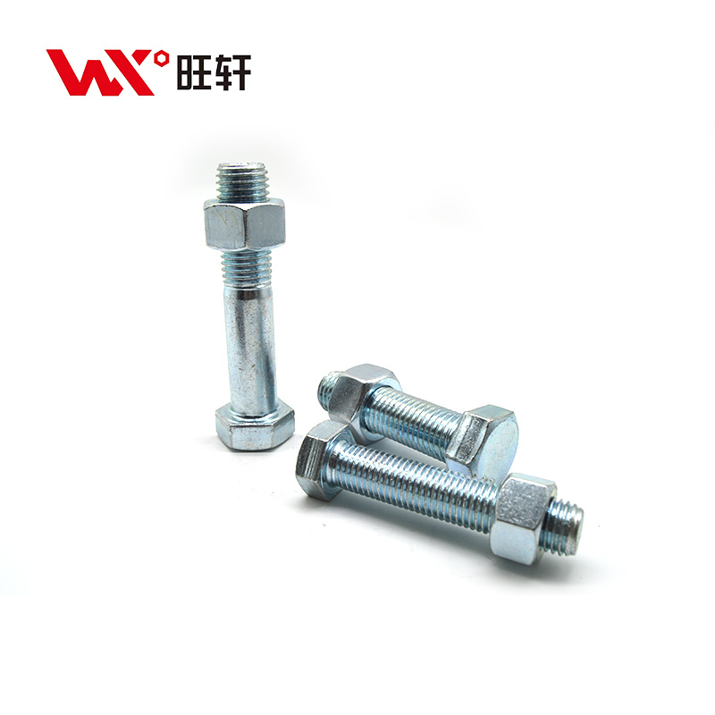 Wholesale M6 M8 M10 M12 M16 M20 Galvanized Carbon Steel Hex Bolt
