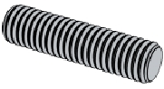 Hot dip galvanized high strength steel gradeHDG threaded rod