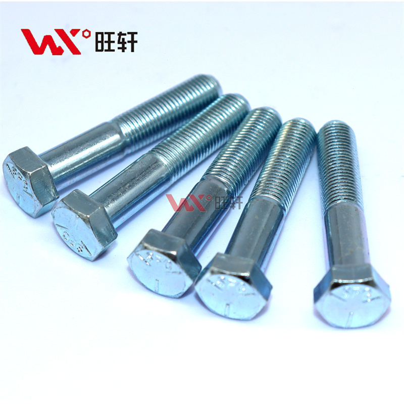 UNC UNF Hex Bolt 3/8*2" Grade 5 Zinc