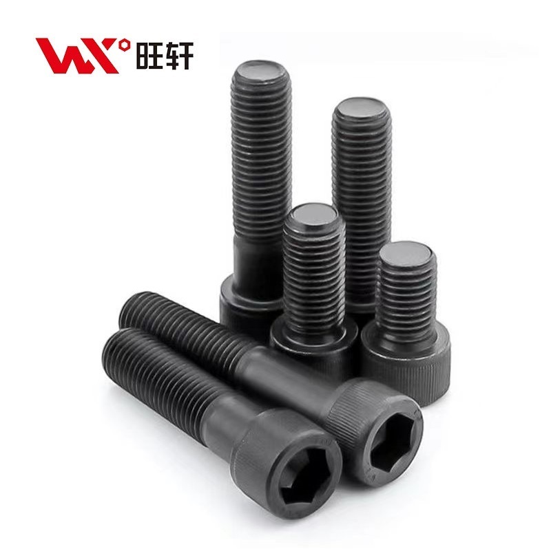 High Strengh Grade 8.8 10.9 12.9 Steel Black DIN912 Allen Bolts