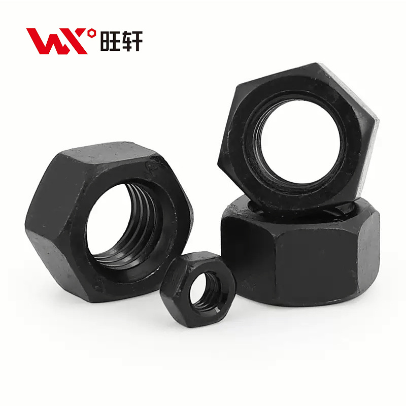 High Strength Grade 8.8  Hex Nut DIN 934 BLACK