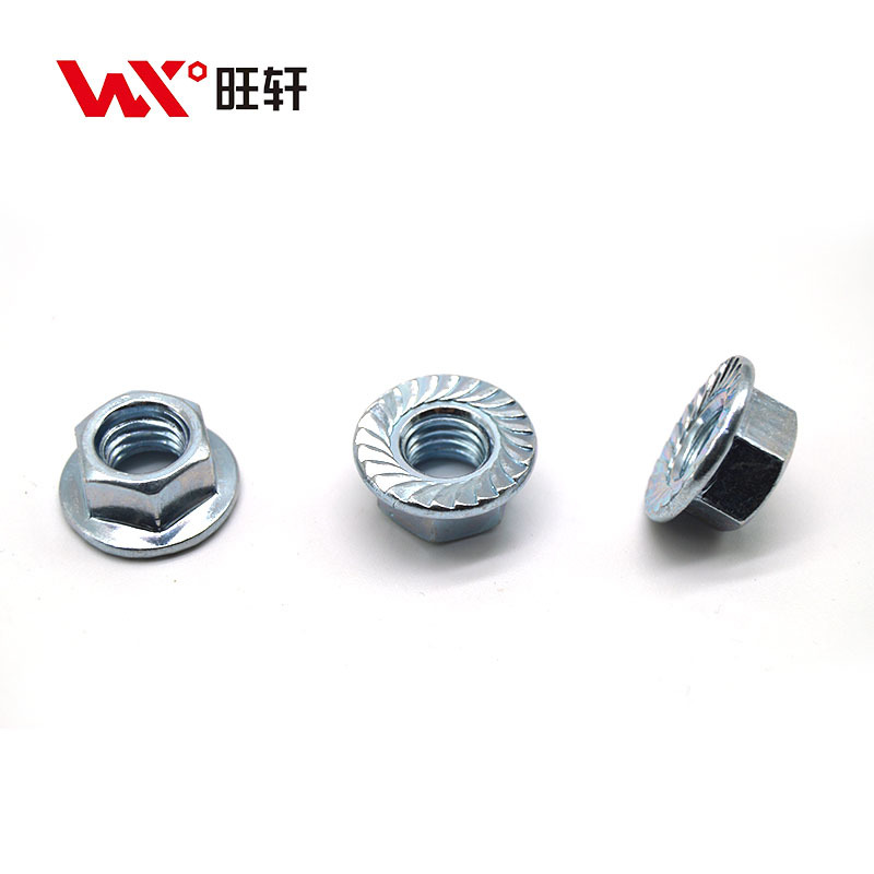 High Quality Carbon Steel Galvanized Hexagonal Flange Nut