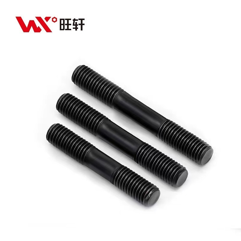 M8 M10 M12 M16 M20 Carbon Steel Galvanzied Black Stud Bolt