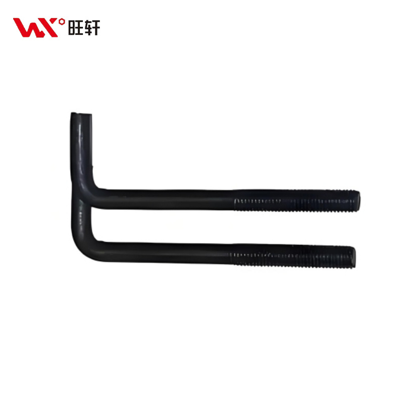 Foundation Anchor Bolts with Plain Zinc Plated Black Oxide