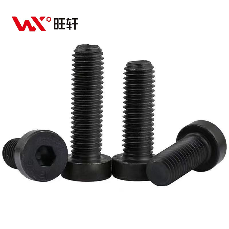 High Strength Grade 12.9 Black DIN7984 Low Head Hex Socket Screws Thin Head Cap Screw